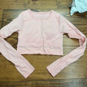 Lululemon ebb to street long sleeve size 4